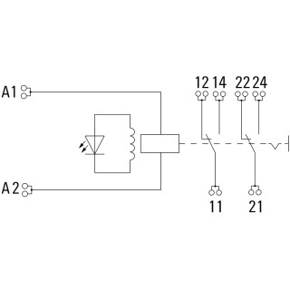 Реле безопасности DRMKITP230VAC 2CO LD/PB