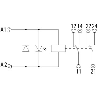 Реле безопасности DRMKITP 24VDC 2CO LD