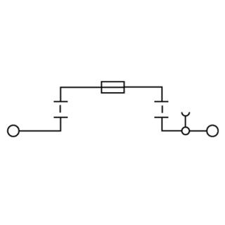 Клемма с предохранителем WTR 4/SI LD 36V