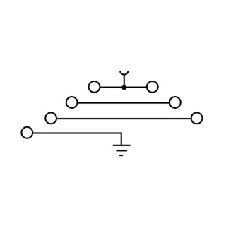 Проходная клемма MAK 2.5 DB