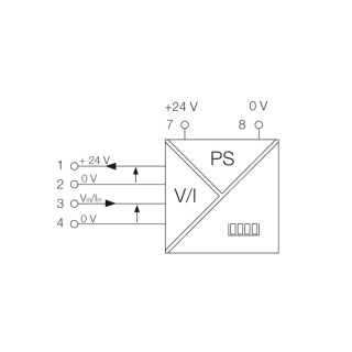Преобразователь сигнала с г DI350 0-10V/0-100.0