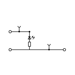 Клемма с электронными компо WDK 2.5 LD/GN 1R 24VDC