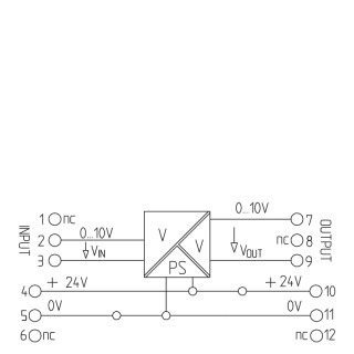 Измерительный мостовой прео WAZ5 VVC 0-10V/0-10V