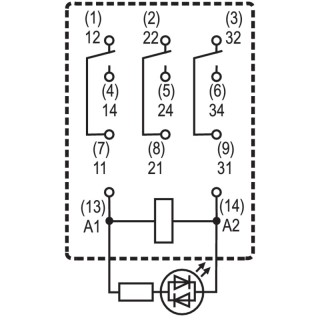 Реле безопасности RCM370R24