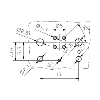 Матрица USB IE-M12-PCBCE-PANEL