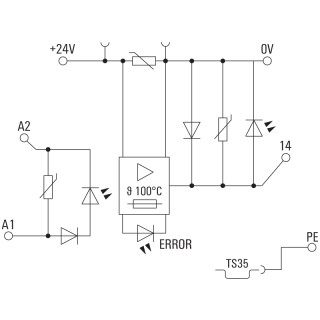 Оптоэлектрон. датчик MOS 24VDC/8-30VDC 2A