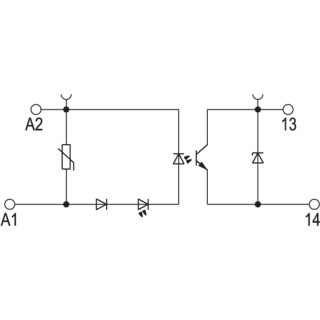 Оптоэлектрон. датчик TOP 12VDC/48VDC 0,1A