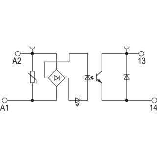 Оптоэлектрон. датчик TOS 24VAC/48VDC 0,1A
