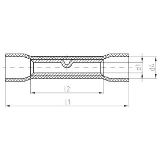 Изолированный кабельный сое LIB 1,5B25 VF