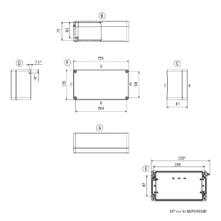 Корпус EXI KLIPPON K51 EX