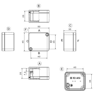 Корпус KLIPPON K0 RAL7001