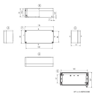 Корпус KLIPPON K31 RAL7001