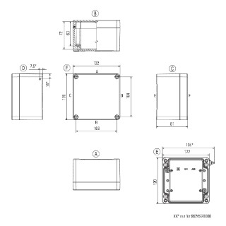 Корпус KLIPPON K41 RAL7001