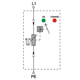 SPD II 1 280V/50KA