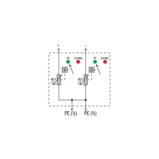 VPU I 2+0 PV 1000V DC