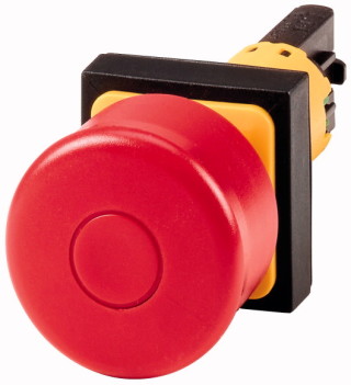 Кнопка аварийной остановки, цвет красный, с фиксацией