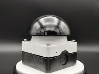 Выключатель, управлямый ногой или ладонью без фиксации, 1З+1Р, цвет колпачка черный