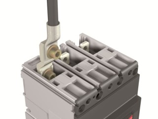 Выводы силовые для стационарного выключателя EF XT1 (комплект из 3шт.)