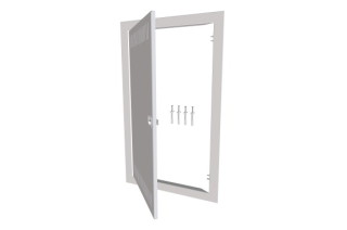 Комплект дверь+наличник, цвет RAL по запросу, проектная форма поставки, 3 ряда