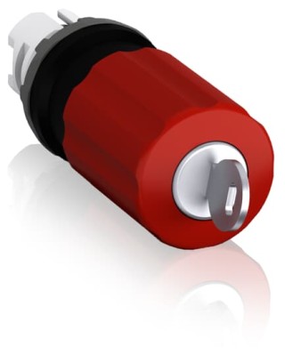 Кнопка двойная MPD13-11R (зеленая/красная-выступающая) красная выступающая линза с текстом (I/O)