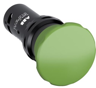 Кнопка CPM3-10G-11 грибовидная зеленая
