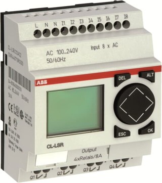 Контроллер программируемый модульный, =12В, 8I/4O-Реле, CL-LSR.CX12DC1