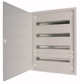 Распределительный шкаф, IP30, металл, 2 ряда, 48 модулей