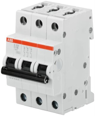 Автоматический выключатель 3-полюсной S203 D3