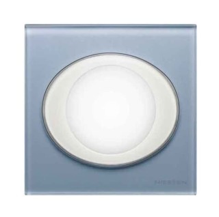 Плата центральная (накладка) для светосигнализатора 2061/2061 U, серия Basic 55, цвет альпийский белый