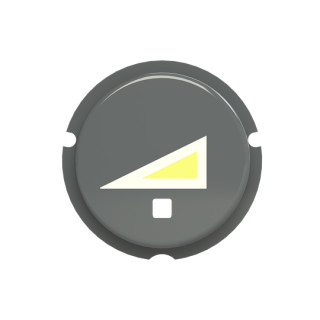 SBD-N2GR Кнопка светорегулятор free@home, Zenit, серый