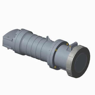 Розетка кабельная 416C7W, 16А, 3P+N+E, IP67, 7ч