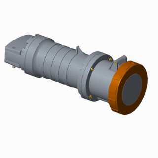 Розетка кабельная 416C7W, 16А, 3P+N+E, IP67, 7ч