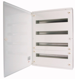 Распределительный шкаф, IP30, металл, 4 ряда, 132 модуля