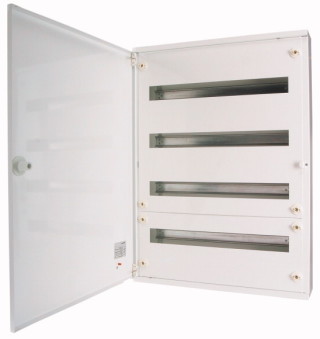 Распределительный шкаф, IP30, металл, 4 ряда, 96 модулей