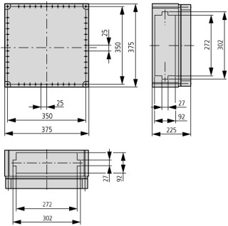 Изолированный щит с шинной системой In = 250A , 5П