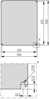 Монтажная плата, ДхШхВ = 2x400x300 мм