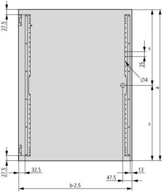 Дверь, IP66, ДхШхВ = 15x400x400 мм