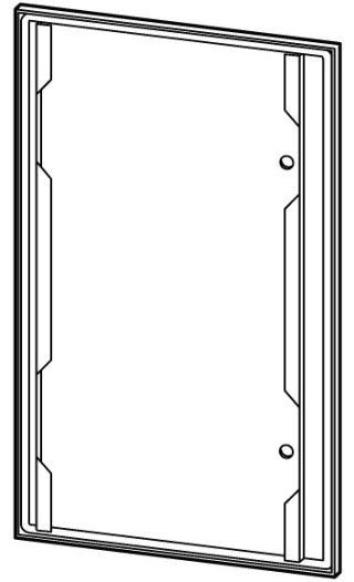 Дверь, IP66, ДхШхВ = 15x400x500 мм