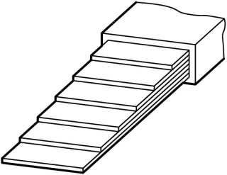 Медные гибкие шины, 100А, 3x9x0.8mm , черный