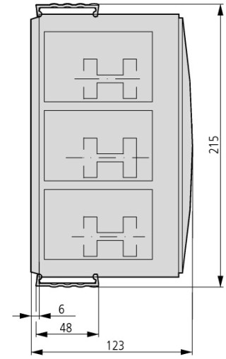 Отделяющий профиль , D = 48 мм, Ш = 2,4 м