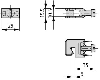 Универсальные Зажимы для проводов , 4- 35 мм2