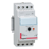 Комнатный термостат для установки в электрошкаф - диапазон регулировки от 3 до 30 (0)C - 2 модуля
