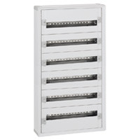 Распределительный шкаф с пластиковым корпусом XL³ 160 - для модульного оборудования - 6 реек -1050x575x147