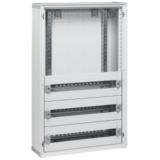 Распределительный шкаф с пластиковым корпусом XL³ 160 - для мод. оборудования с дополнительным пространством - 3 рейки