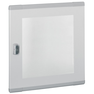 Дверь остеклённая плоская для XL³ 160/400 - для шкафа высотой 900/995 мм
