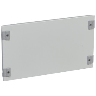Сплошная лицевая панель металлическая XL³ 400 - для шкафов и щитов - высота 300 мм