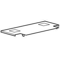 Перегородка для горизонтального разделения - для шкафов/щитов XL³ 800 полезной шириной 600 мм