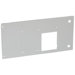 Металлическая лицевая панель - XL³ 4000 - для 1 DPX 630 съёмного исполнения - горизонтальный монтаж