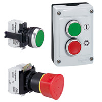 Комплектующий блок для кнопок - Osmoz - для комплектации - с подсветкой - под винт - 24В~/= - Н.О. - зеленый - 3 поста