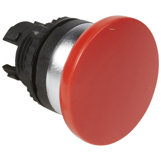 Кнопка с пружинным возвратом ∅ 40 - Osmoz - для комплектации - с грибовидным толкателем - без подсветки - красный